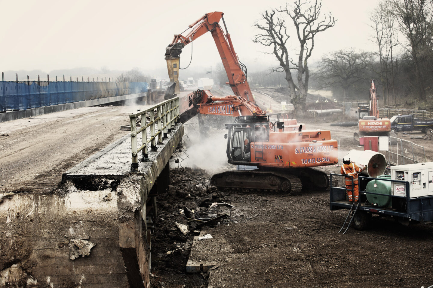 Bushley and Ripple viaduct, M50 7