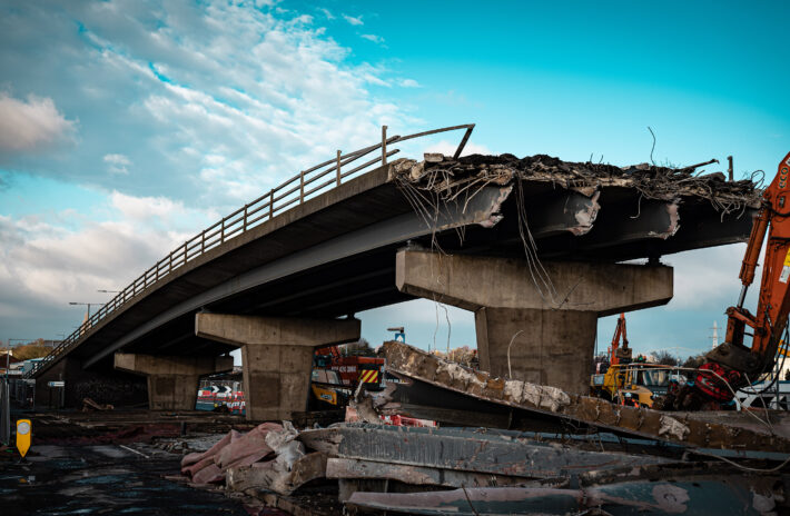 Perry Barr Flyover Demolition 2