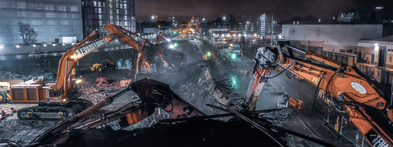 Perry Barr Flyover Demolition 4