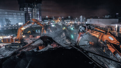 Perry Barr Flyover Demolition 4