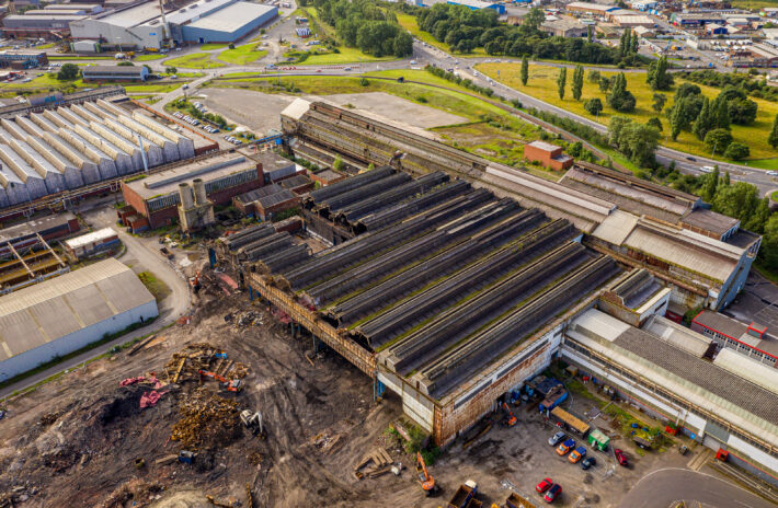 British Steel - Heavy Section Mill Completion