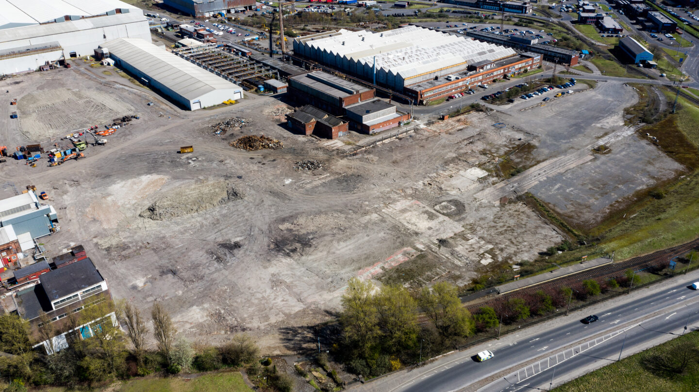 British Steel - Heavy Section Mill Completion 2