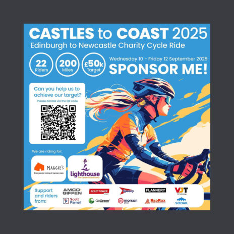 Castle to Coast - Cycling for charity
