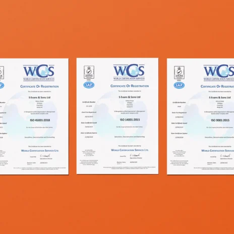A perfect result from last month’s audits!